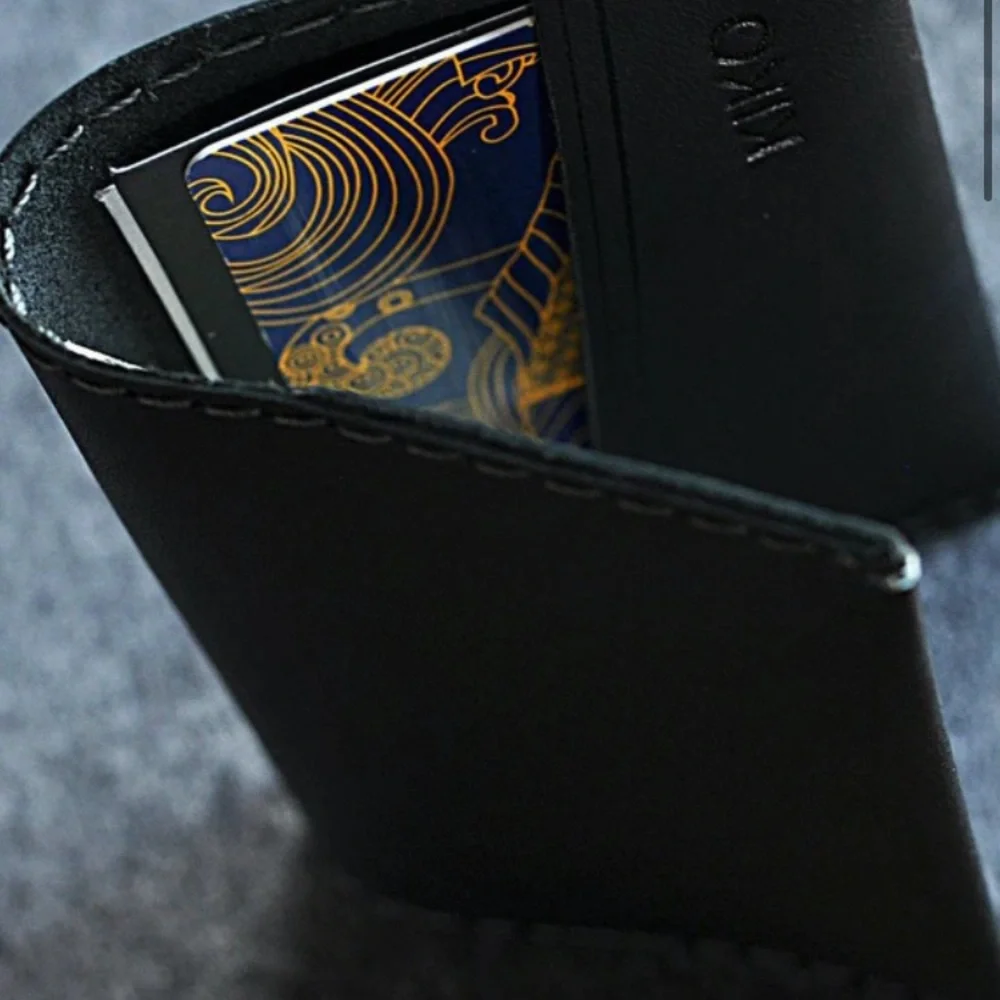 KIKO LEATHER SLIM CARD CASE